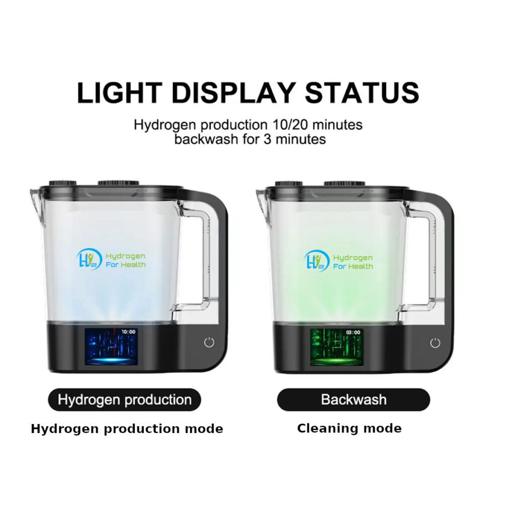 Hydrogen water pitcher